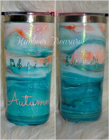 Autumn Marble - 20oz Tumbler