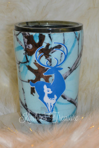 Blue Camo, 10oz