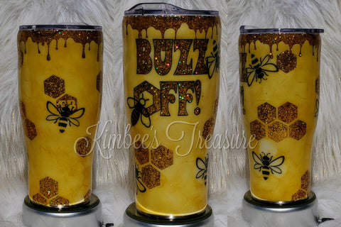 Buzz Off Bee, 30oz Tumbler