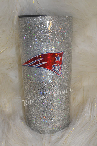 Patriots Silver - 20oz Tumbler