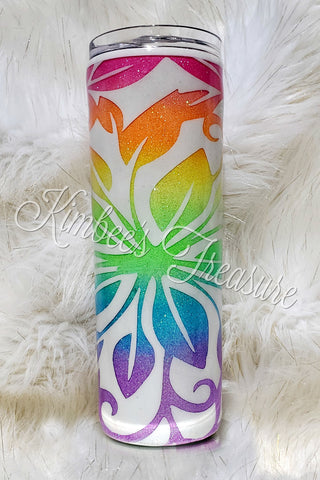 Rainbow Hawaiian 20oz Tumbler