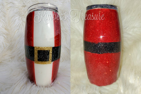 Santa Christmas tumbler - 25oz