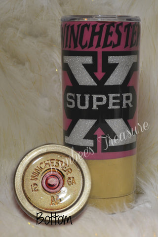 Pink Shotgun Shell, 20oz