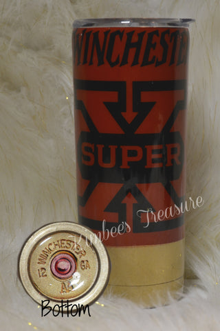 Red Shotgun Shell, 20oz