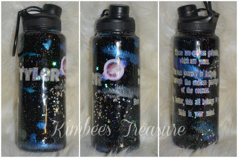 Tyler Galaxy - 40oz Water bottle